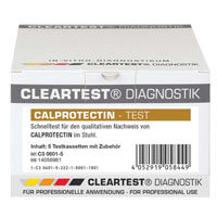 CLEARTEST Calprotectin Schnelltest Stuhl