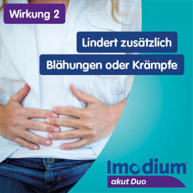 IMODIUM akut Duo 2 mg/125 mg Tabletten