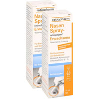 Nasenspray-ratiopharm® Erwachsene Doppelpackung (2x 15ml)