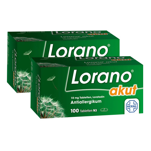 LORANO akut Tabletten (2x100 St)