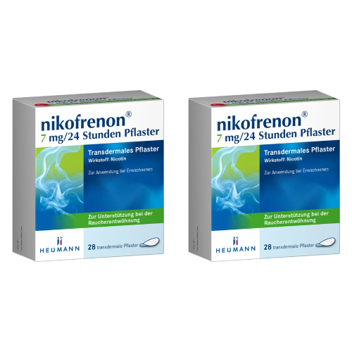 NIKOFRENON 7 mg/24 Stunden Pflaster transdermal (2x28 St)