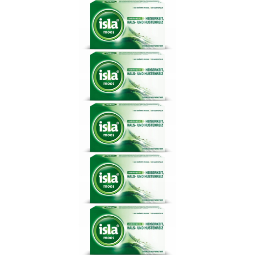 ISLA MOOS Pastillen (5x 120St)