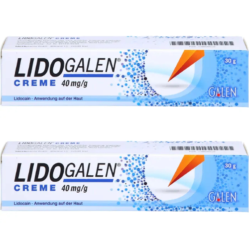 LIDOGALEN 40 mg/g Creme Doppelpackung