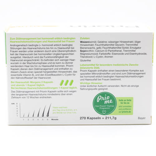 PRIORIN Kapseln Doppelpackung (2x270 St)