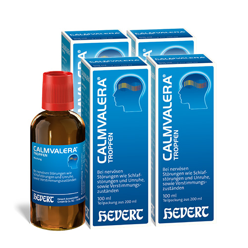 CALMVALERA Hevert Tropfen Doppelpackung (2x200 ml)
