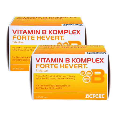 VITAMIN B KOMPLEX forte Hevert Tabletten Set (2x200St)