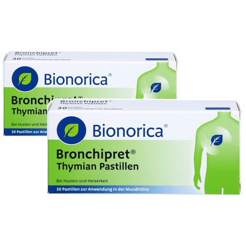 BRONCHIPRET Thymian Pastillen Doppelpackung